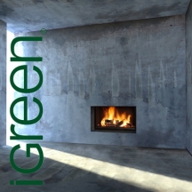 Draaideurhaarden iFire iGreen 90/55